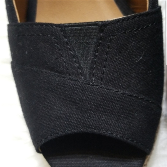3/$20 QUPID|Open Toe 3" Heeled Espadrilles Sz 6 - Picture 3 of 7